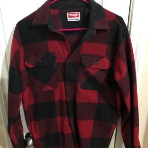 Wrangler sz S thick long sleeve shirt